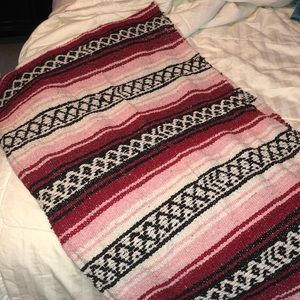 Authentic Mexican woven blanket